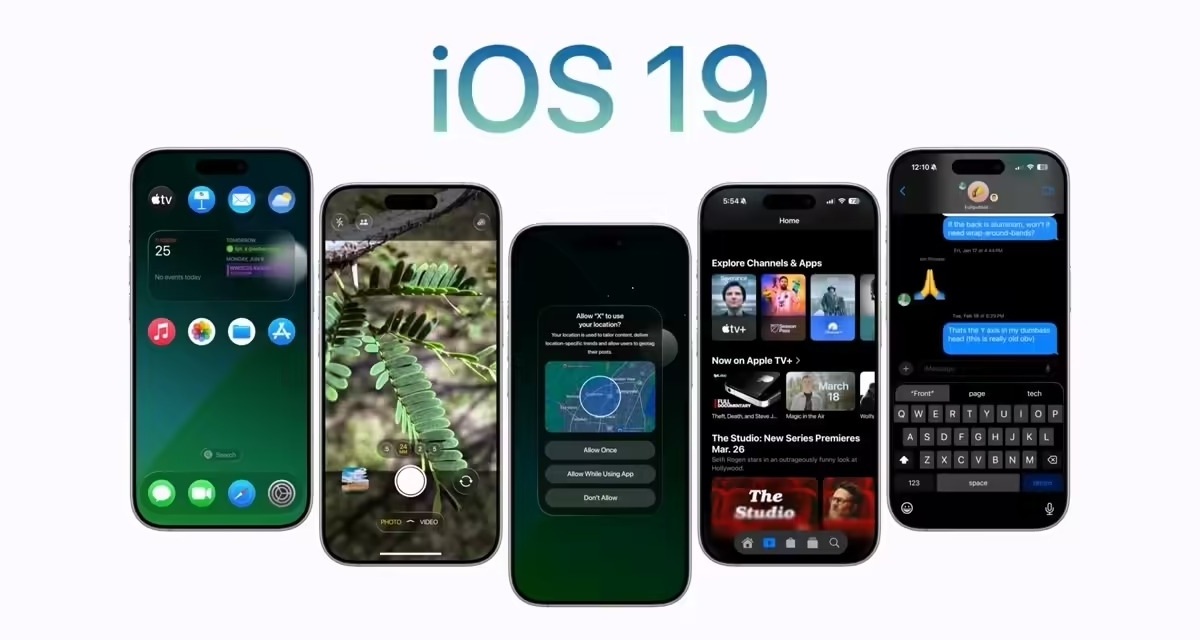 Cái nhìn gần gũi nhất về thiết kế mới toanh của iOS 19 - Ảnh 1.