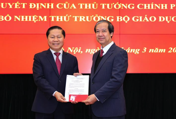 Điều động, bổ nhiệm Thứ trưởng và lãnh đạo các đơn vị Bộ GD-ĐT- Ảnh 1. Điều động, bổ nhiệm Thứ trưởng và lãnh đạo các đơn vị Bộ GD-ĐT- Ảnh 1.