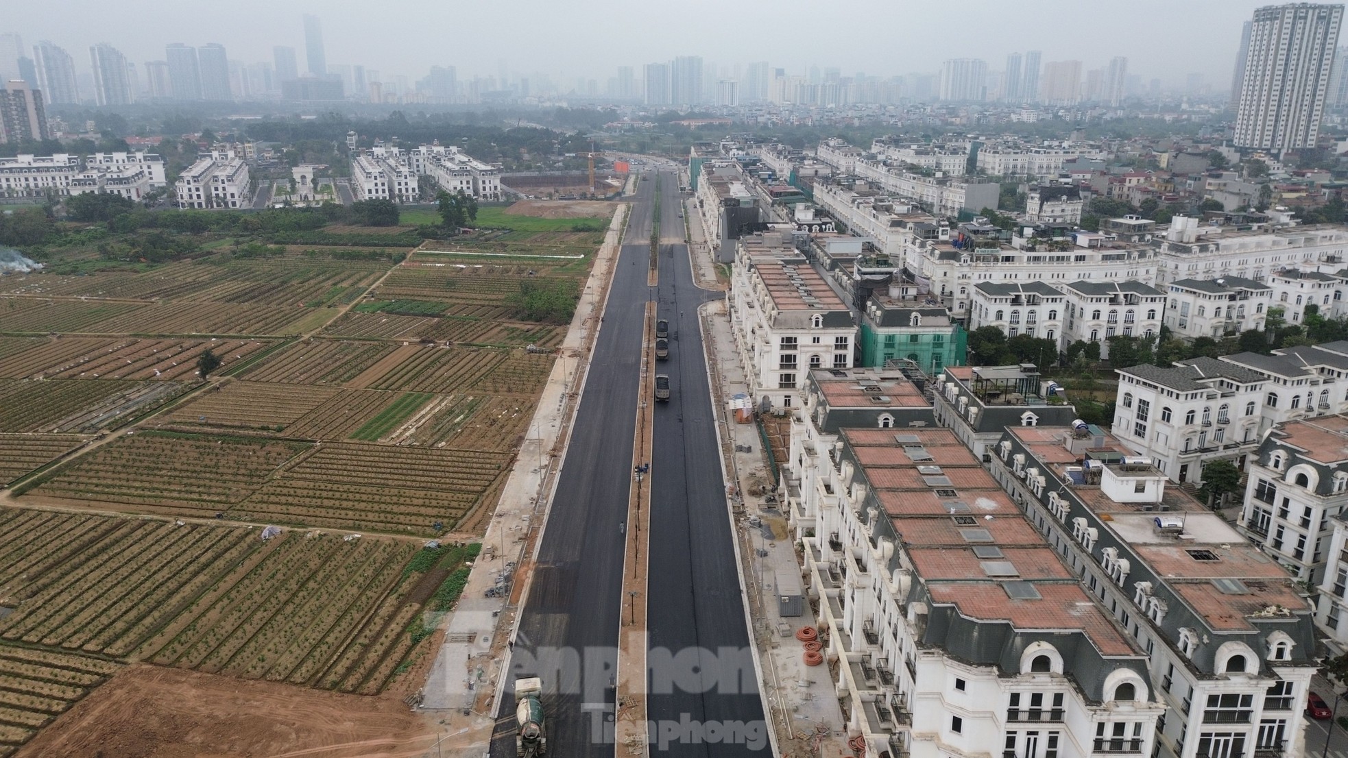 Công trường đường Lê Quang Đạo kéo dài trước ngày thông xe toàn tuyến vào tháng 5 ảnh 2