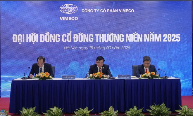 ĐHĐCĐ Công ty CP Vimeco diễn ra thành công