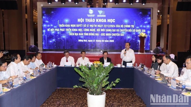 Đồng Nai đặt nền móng phát triển khoa học, công nghệ và chuyển đổi số theo Nghị quyết 57