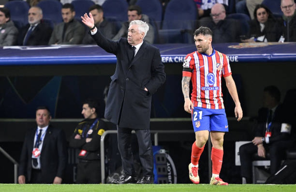 HLV Ancelotti: Real Madrid không muốn gặp Atletico ở Champions League - 1