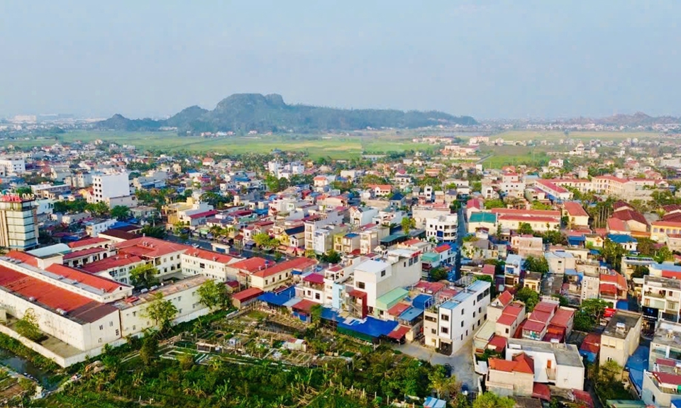 Huyện An Lão (Hải Phòng) đạt chuẩn nông thôn mới nâng cao.