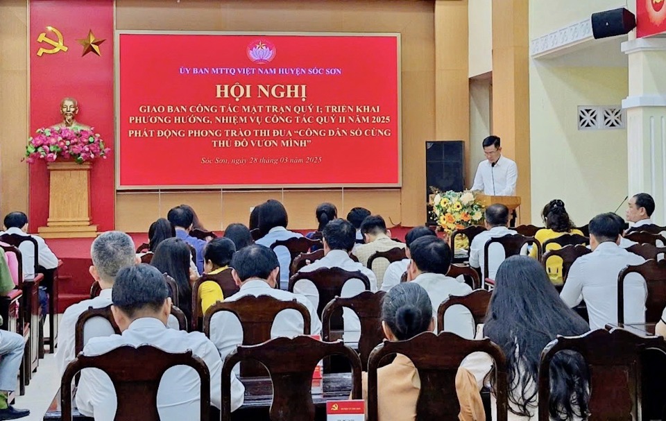 Quang cảnh hội nghị.