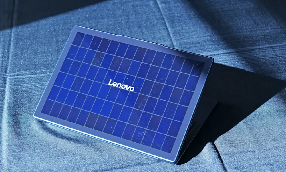 Lenovo Solar PC Concept gây chú ý tại MWC 2025 - Ảnh 1.