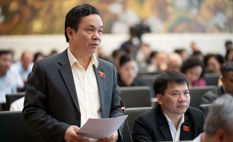 Đại biểu Quốc hội Hoàng Văn Cường (đoàn Hà Nội). Ảnh: Quochoi.vn