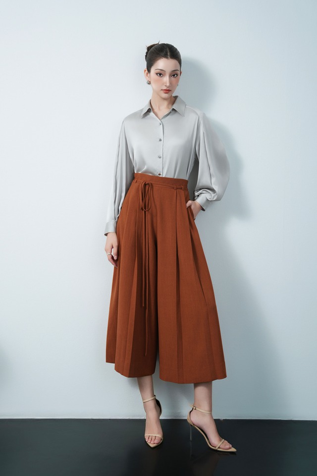 Mảnh ghép hoàn hảo cho mọi bản phối gọi tên quần culottes- Ảnh 1.