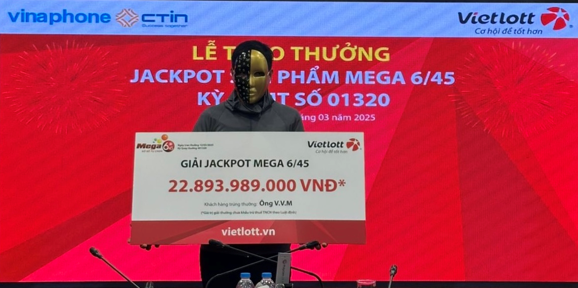 Mua vé Vietlott qua điện thoại, một người ở tỉnh Hà Giang trúng thưởng 22,8 tỉ đồng- Ảnh 1. Mua vé Vietlott qua điện thoại, một người ở tỉnh Hà Giang trúng thưởng 22,8 tỉ đồng- Ảnh 1.