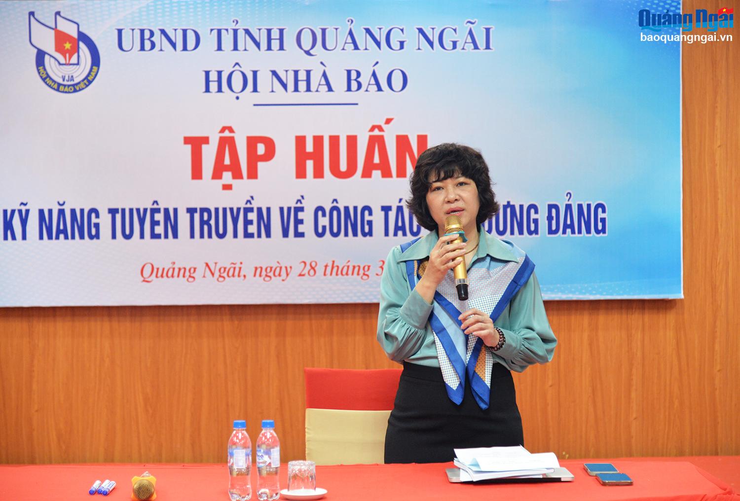 quang ngai nang cao ky nang tuyen truyen ve xay dung dang cho bao chi dia phuong hinh 1