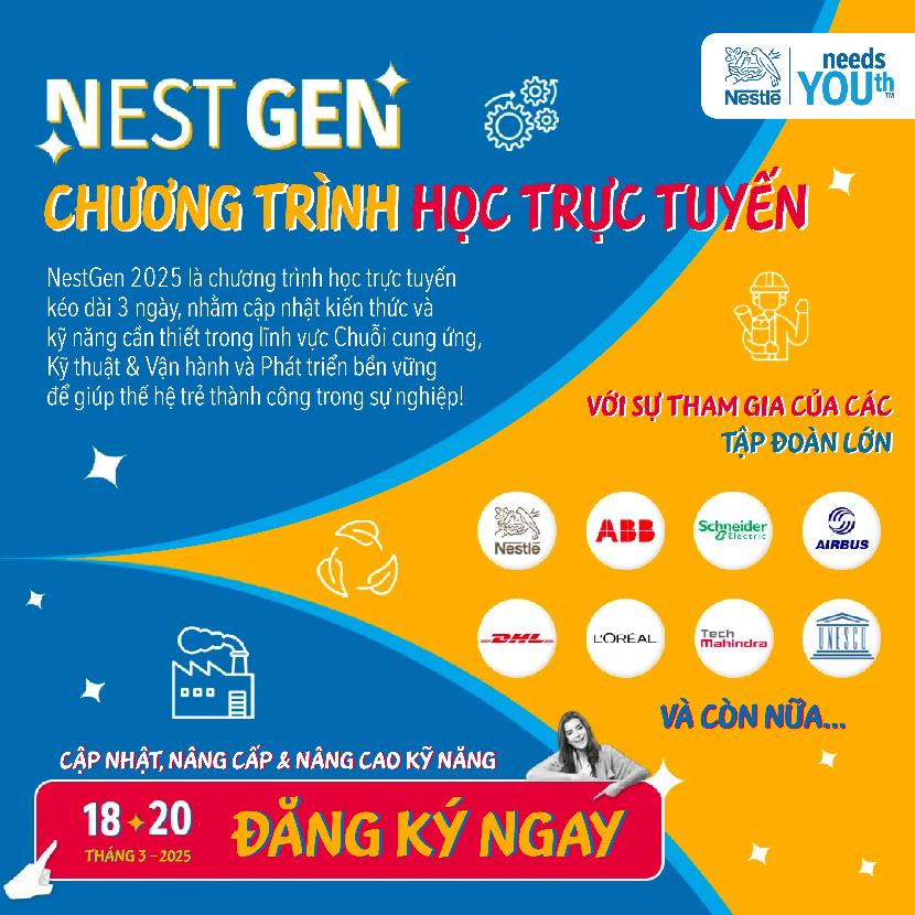 Nestlé Việt Nam giới thiệu NESTGEN 2025 tạo cơ hội phát triển cho thế hệ trẻ - Ảnh 1.