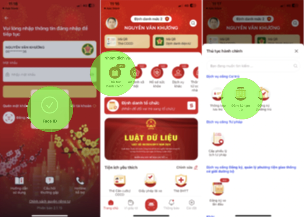 Người dân có thể đăng ký tạm trú, thường trú trên VNeID - 1 Người dân có thể đăng ký tạm trú, thường trú trên VNeID - 1