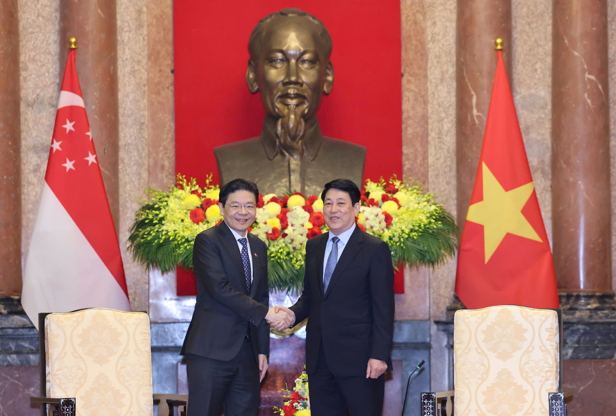 Singapore sẵn sàng ủng hộ Việt Nam đạt mục tiêu tăng trưởng hai con số- Ảnh 1. Singapore sẵn sàng ủng hộ Việt Nam đạt mục tiêu tăng trưởng hai con số- Ảnh 1.