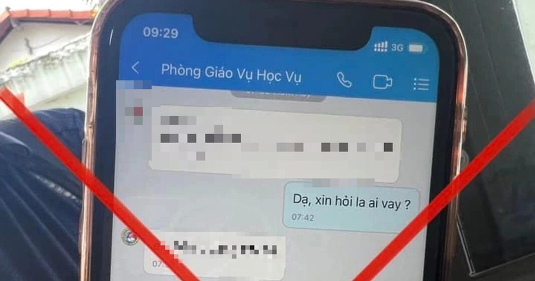 Sở GD-ĐT TP.HCM phát khuyến cáo khẩn về chiêu lừa đảo mới phụ huynh học sinh