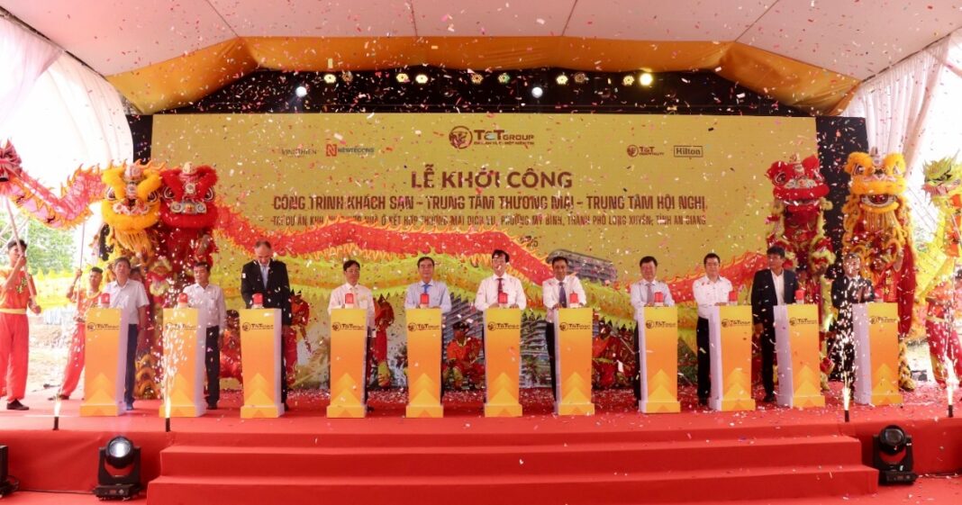 T&T Group khởi công khách sạn 5 sao theo chuẩn quốc tế hàng đầu tại An Giang