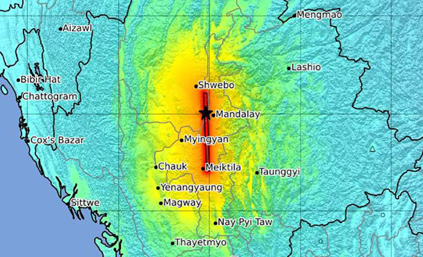 tai sao tran dong dat o myanmar lai manh va rong lon den vay hinh 1