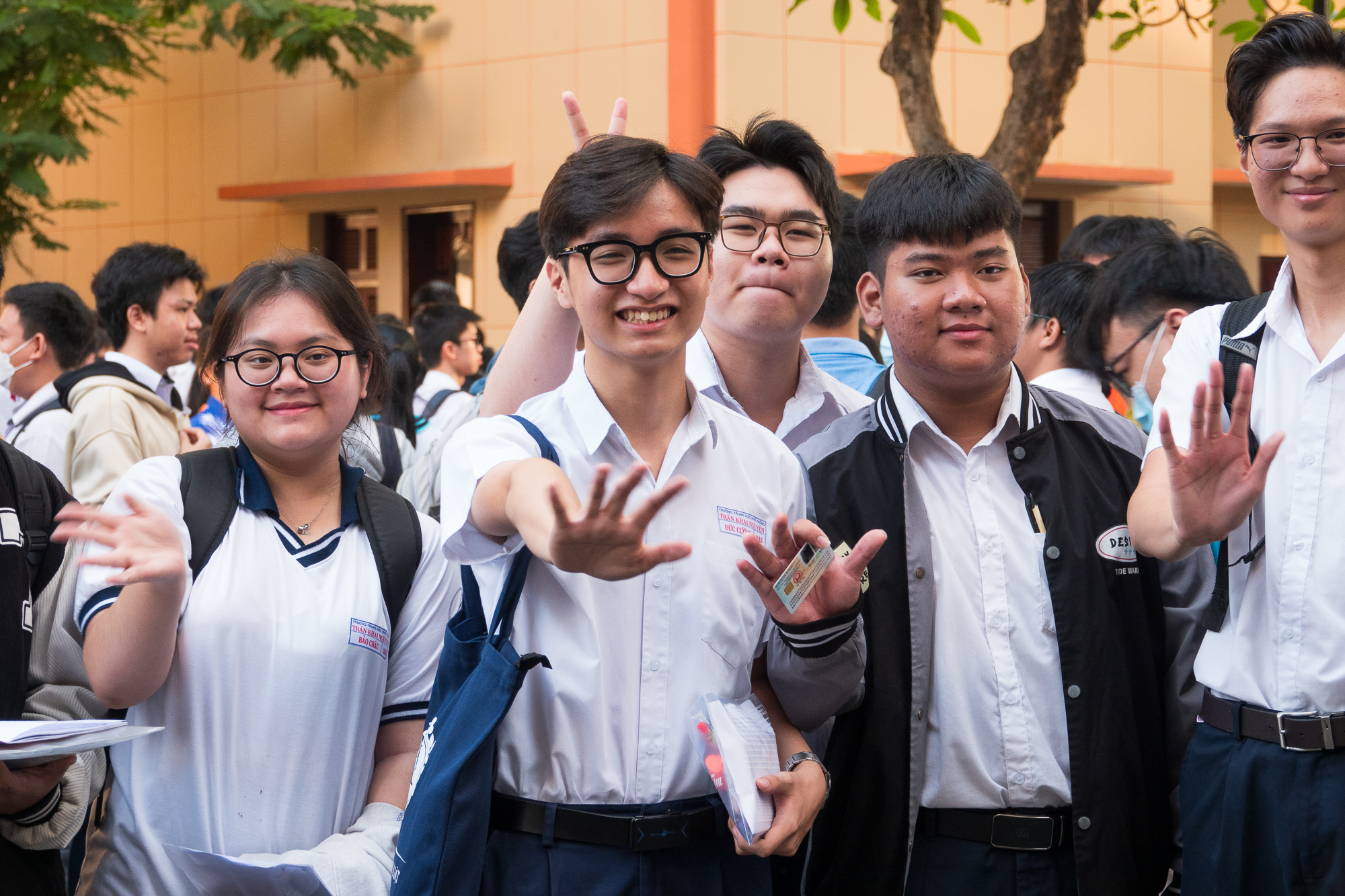 Thí sinh ôn kiến thức cấp 1, cấp 2 để thi đánh giá năng lực vào ĐH - Ảnh 1.