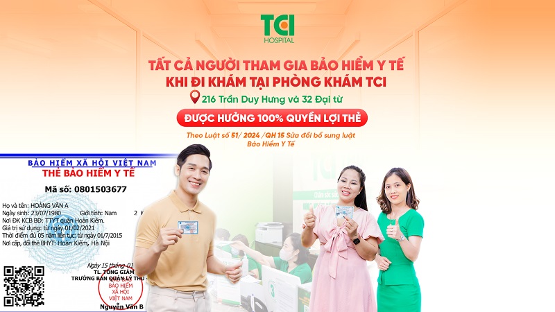 Quy định BHYT tại Thu Cúc TCI năm 2025