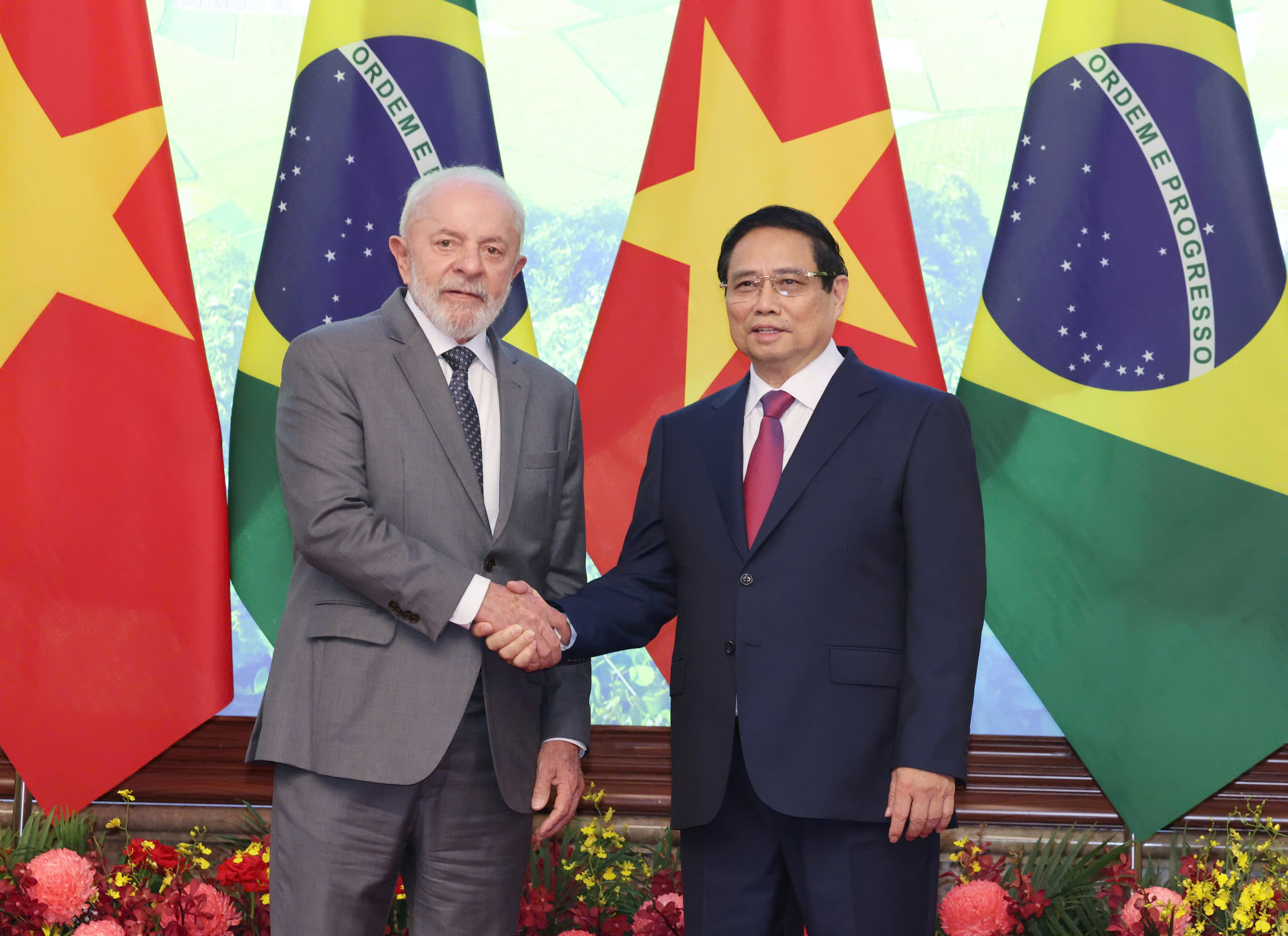 Tổng thống Brazil mời Việt Nam dự Hội nghị thượng đỉnh BRICS và COP30- Ảnh 1. Tổng thống Brazil mời Việt Nam dự Hội nghị thượng đỉnh BRICS và COP30- Ảnh 1.