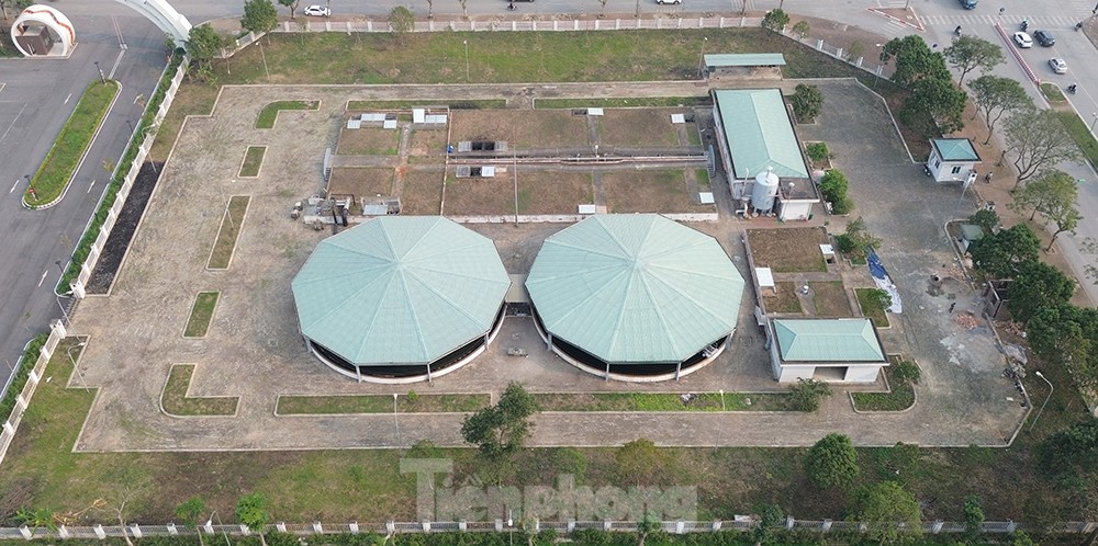 Trạm xử lý nước thải 'đắp chiếu' 8 năm chuẩn bị bàn giao, vận hành ở Hà Nội ảnh 1