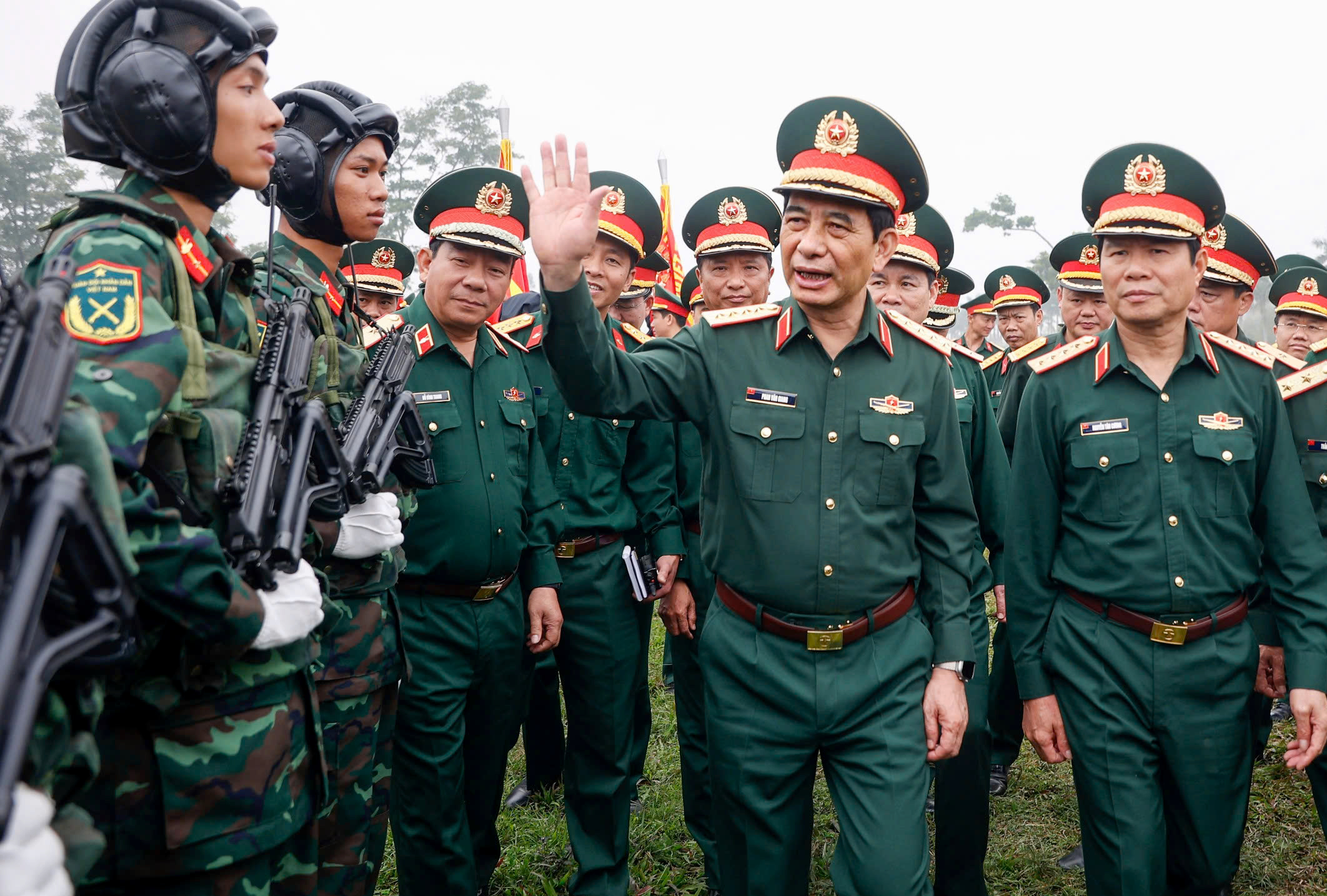 'Vũ khí đặc biệt' được đại tướng Phan Văn Giang chú ý khi kiểm tra hợp luyện - Ảnh 1.