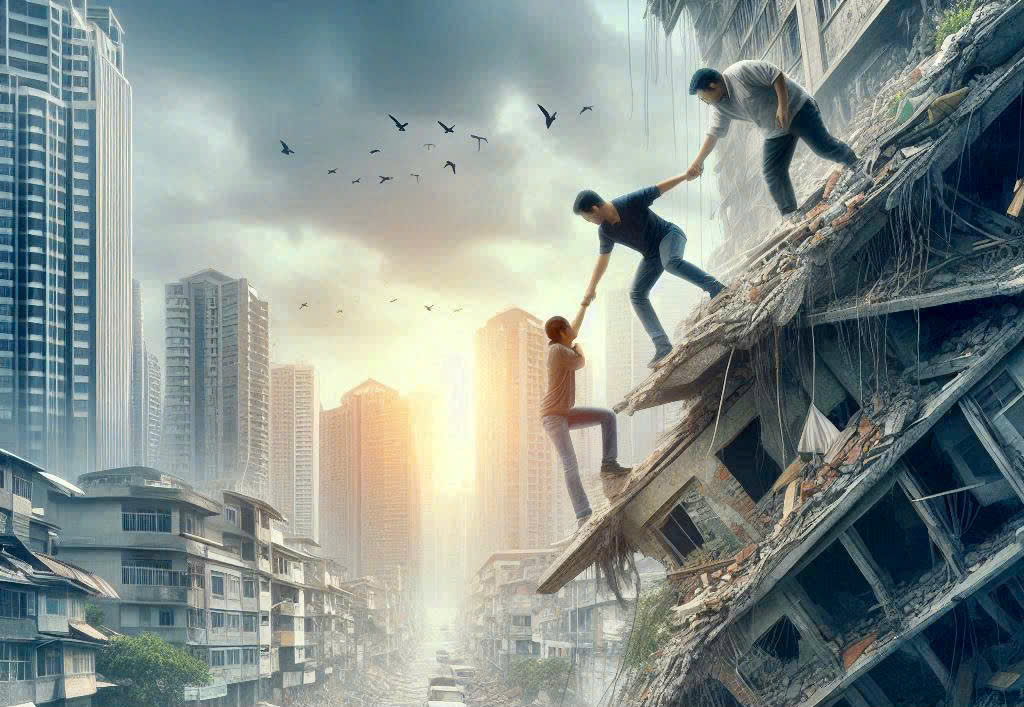 Xảy ra động đất khi đang trong tòa nhà cao tầng, chuyên gia khuyên làm gì? - Ảnh 1.