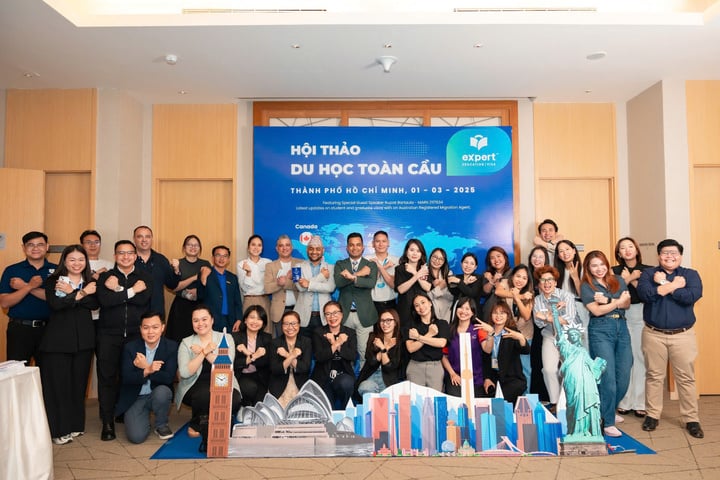 Eximbank – Tự hào là ngân hàng duy nhất đồng hành cùng Expert tại hội thảo du học toàn cầu.