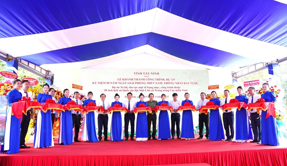 Khánh thành Dự án tu bổ, tôn tạo tại Khu di tích Trung ương Cục miền Nam - ảnh 2