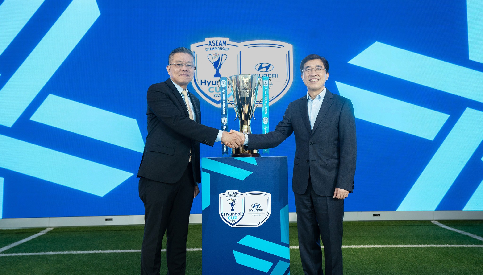 Hyundai Motor trở thành Nhà tài trợ mới của Giải bóng đá Vô địch các Quốc gia Đông Nam Á – Asean Hyundai Cup™ Hyundai Motor trở thành Nhà tài trợ mới của Giải bóng đá Vô địch các Quốc gia Đông Nam Á – Asean Hyundai Cup™