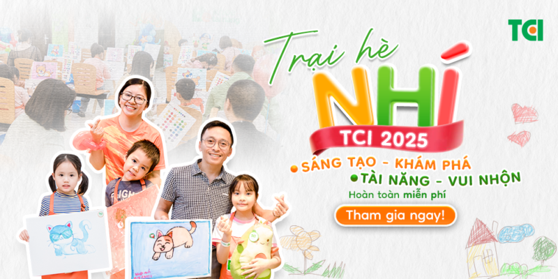 Triển khai nhiều phong trào thi đua kỷ niệm 70 năm Ngày Giải phóng Thủ đô - Vietnam.vn Với thông điệp “Sáng tạo - Khám phá - Tài năng - Vui nhộn”, Trại hè Nhí TCI 2025 diễn ra xuyên suốt tháng 6 - Tháng dành cho trẻ em, với 5 số – 5 chủ đề hấp dẫn tại các cơ sở của Hệ thống Y tế Thu Cúc TCI.